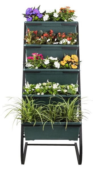 Metalowy kwietnik (wysokość 130 cm) – Floriane Garden