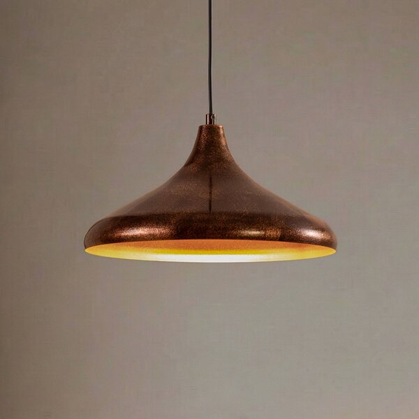Lampa wisząca Claus ROYALTECH, możliwość ściemniania, miedziany, salon / jadalnia, metal