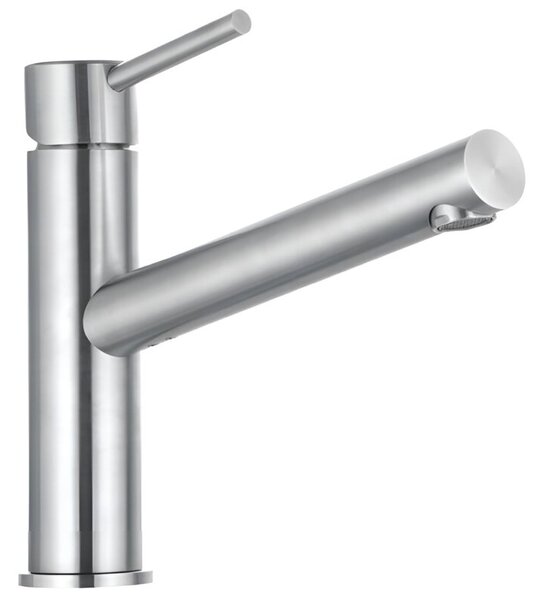 Bateria kuchenna stojÄ ca KLUDI Steel z obrotowÄ wylewkÄ Chrom 44850F860