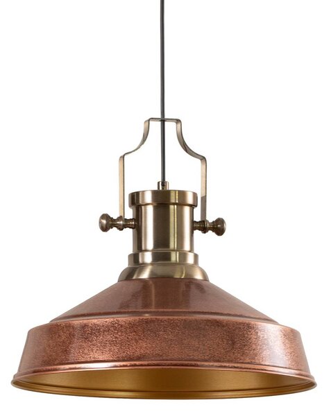 Lampa wisząca Augusta ROYALTECH, możliwość ściemniania, miedziany, salon / jadalnia, metal, vintage