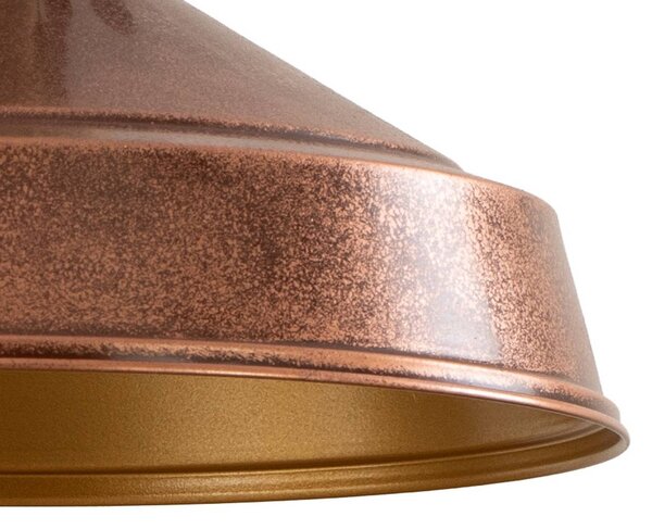 Lampa wisząca Augusta ROYALTECH, możliwość ściemniania, miedziany, salon / jadalnia, metal, vintage