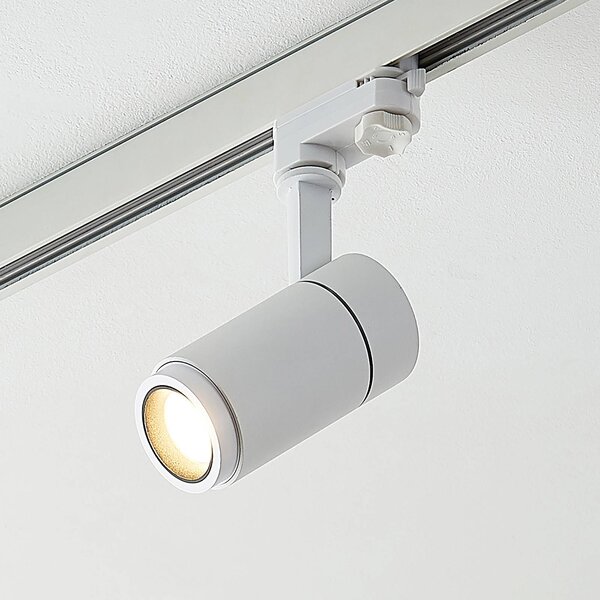 Reflektor szynowy LED Arcchio Nanna biały 3000K 12W, biały / opal, biuro, aluminium