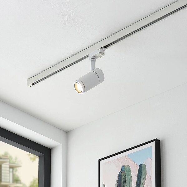 Reflektor szynowy LED Arcchio Nanna biały 3000K 12W, biały / opal, biuro, aluminium