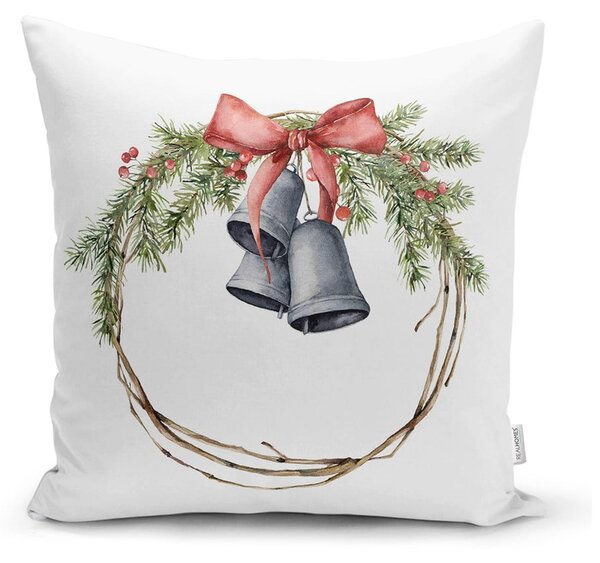 Tekstylna poszewka na poduszkę ze świątecznym motywem 43x43 cm – Mila Home
