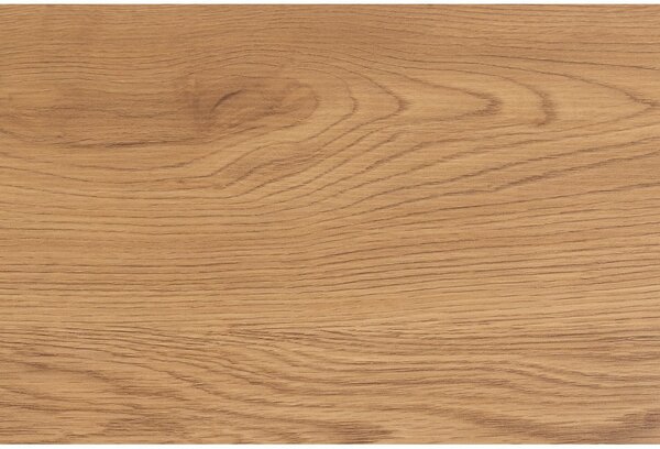 Czarno-naturalny regał w dekorze dębu 135x185 cm Seaford – Actona