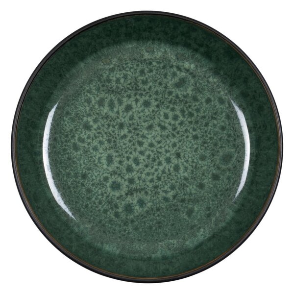 Zielona/czarna kamionkowa miska Gastro Green/Black – Bitz