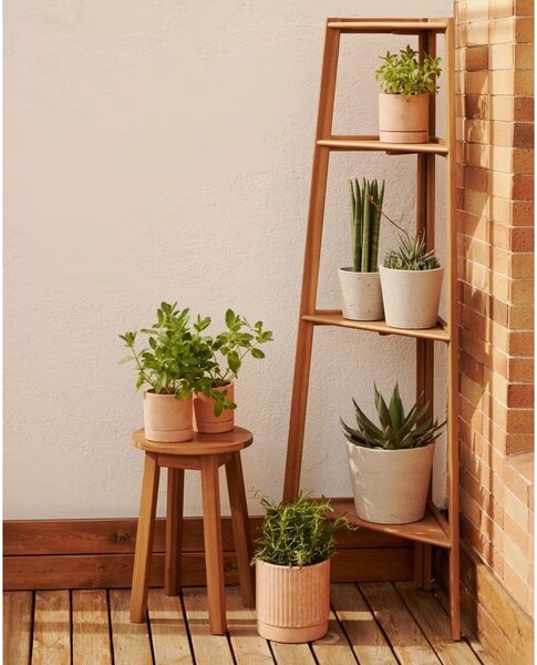 Regał ogrodowy z litego drewna akacjowego 42x150 cm Victora – Kave Home
