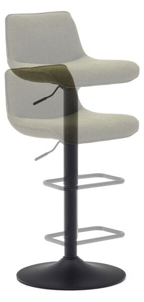 Ciemnozielone hokery zestaw 2 szt. 103 cm Zenda – Kave Home