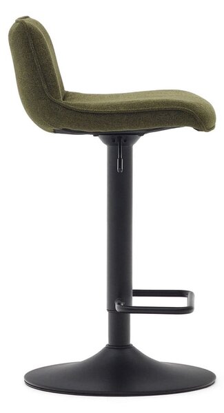Ciemnozielone hokery zestaw 2 szt. 103 cm Zenda – Kave Home