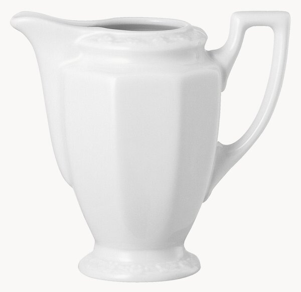 Dzbanek do mleka z porcelany Maria White, 170 ml
