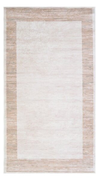 Brązowo–beżowy dywan Vitaus Hali Ruto, 50x80 cm