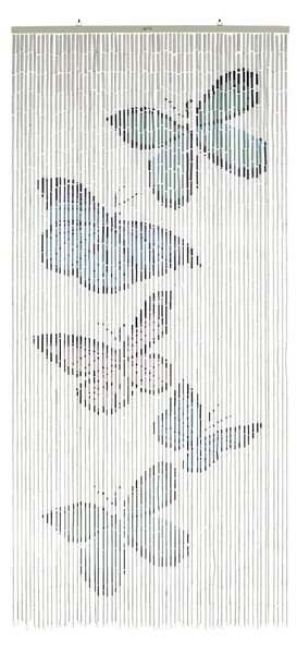 Bambusowa zasłona do drzwi 200x90 cm Butterflies – Maximex