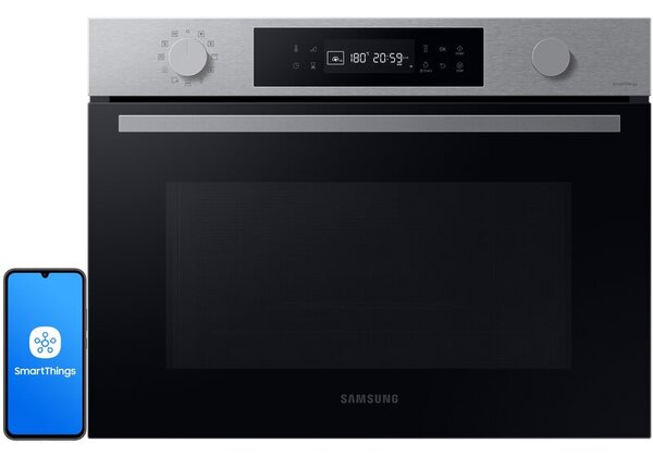 Piekarnik SAMSUNG NQ5B4553FBS U2 Elektryczny z mikrofalÄ Czarno-srebrny