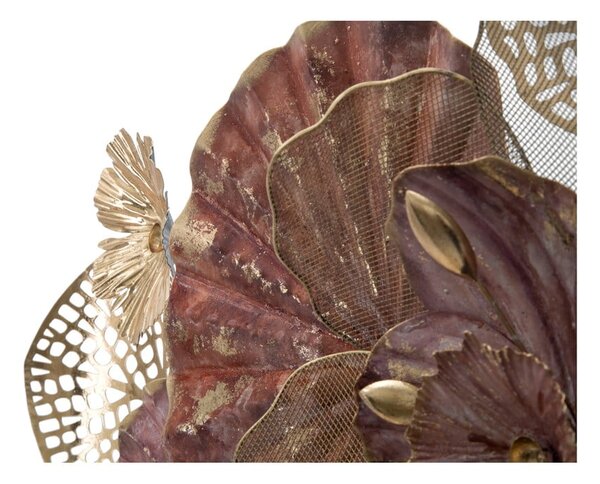 Metalowa dekoracja wisząca Mauro Ferretti Flowery, 118x58 cm