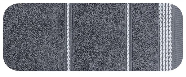 Ręcznik Mira (07) 50 x 90 cm Stalowy