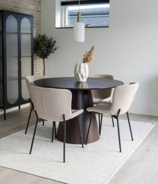 Beżowe krzesła zestaw 2 szt. Maceda – House Nordic