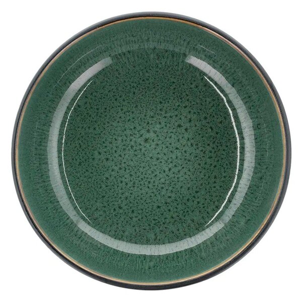 Zielono-czarna kamionkowa miska na ramen 1,2 l Gastro Green/Black – Bitz