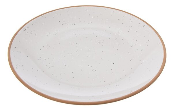 Kremowe ceramiczne talerze zestaw 4 szt. ø 27 cm Statek – Orion