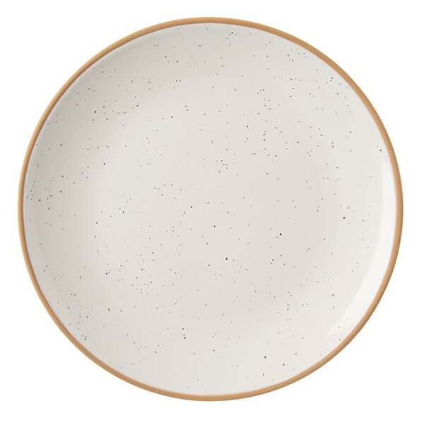 Kremowe ceramiczne talerze deserowe zestaw 6 szt. ø 19,5 cm Statek – Orion