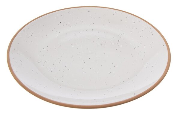 Kremowe ceramiczne talerze deserowe zestaw 6 szt. ø 19,5 cm Statek – Orion