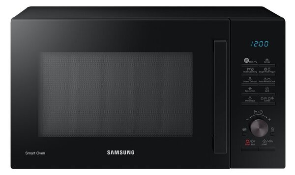 Kuchenka mikrofalowa SAMSUNG MC28A5135CK 900W średnica 31.8 cm pojemność 28L Slim Fry Smart Sensor Czarny