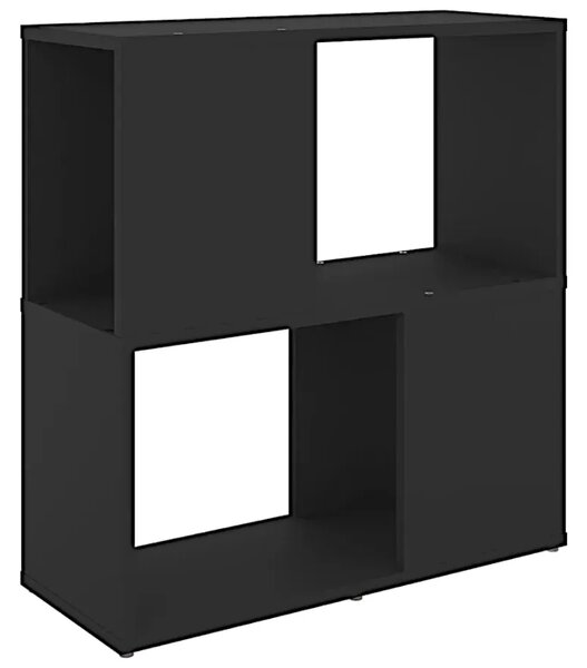 Biblioteczka do salonu czarna H6-A30
