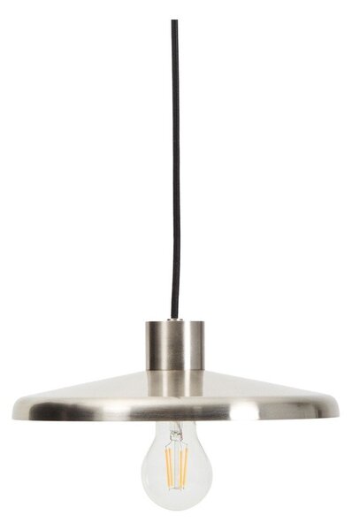 Lampa wisząca w kolorze srebra z metalowym kloszem Nuvira – Kave Home