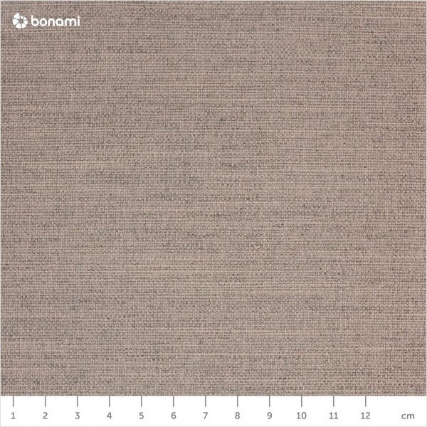 Beżowe tapicerowane łóżko dwuosobowe ze schowkiem ze stelażem 160x200 cm Lotte – Meise Möbel