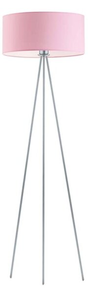 Lampa stojąca podłogowa trójnóg z abażurem walec 40cm JOLLY