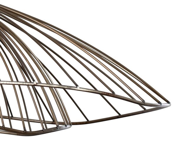 Lampa wisząca Tel Opviq, możliwość ściemniania, brązowy / mosiężny, salon / jadalnia, metal