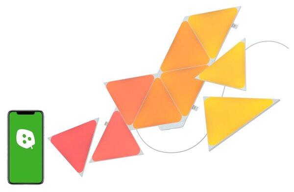 Panele świetlne NANOLEAF Shapes Triangles Smarter Kit (9 szt.)