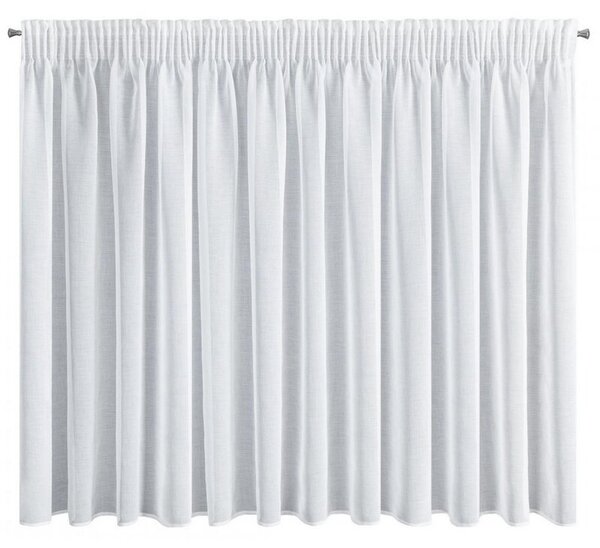 Firana gotowa EUROFIRANY Lana 350 x 150 cm BiaÅy
