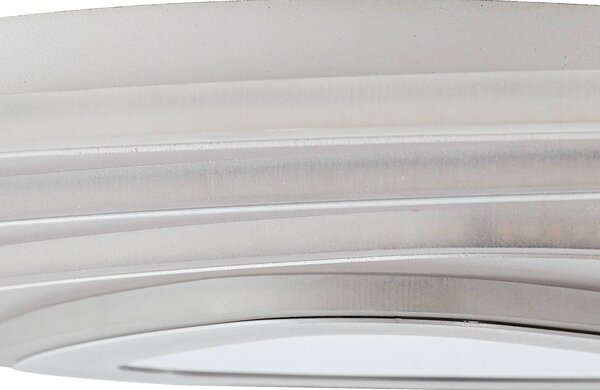 Lampa sufitowa LED Rebeka Lindby, możliwość ściemniania, biały / opal, salon / jadalnia, metal, nowoczesny
