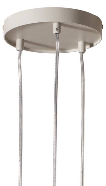 Lampa wisząca Sopel 3 SIGMA, możliwość ściemniania, kremowy / amber, salon / jadalnia, metal, nowoczesny