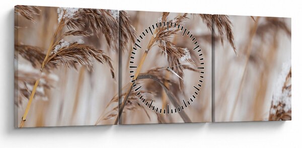 Obraz - Lipnice (z zegarem) (90x30 cm)