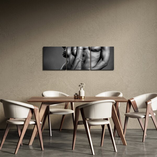 Obraz - Akt (z zegarem) (90x30 cm)