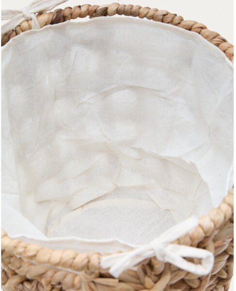Koszyki z hiacyntu wodnego zestaw 2 szt. ø 38x38 cm Dilam – Kave Home