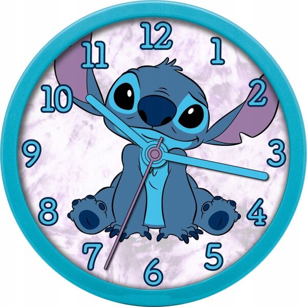 Zegar ścienny KIDS EUROSWAN LAS3015 Stitch 25 cm