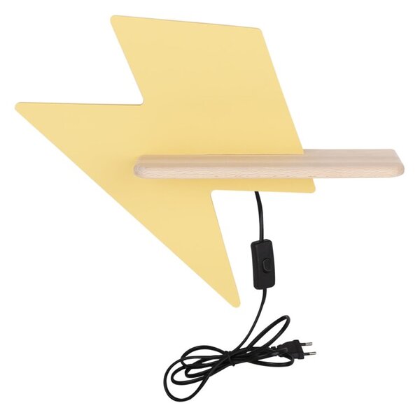 Kinkiet dziecięcy Candellux 1xwbudowany LED 4W LIGHTNING 21-19547