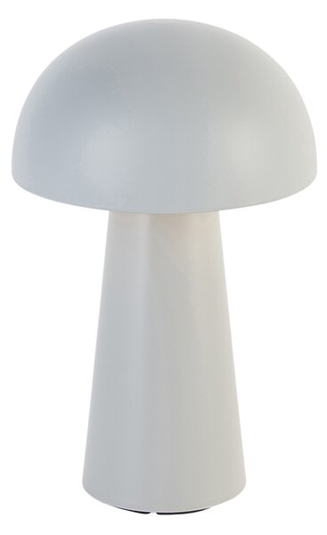 Zewnetrzna Lampa stołowa szara z akumulatorem LED i 3-stopniowym ściemniaczem dotykowym IP44 - Daniel Oswietlenie zewnetrzne