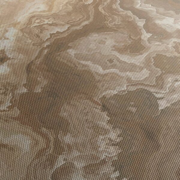 Obraz - Marmur (z zegarem) (90x30 cm)