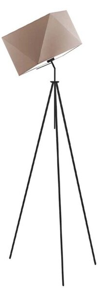 Lampa stojąca podłogowa przegubowa regulowana trójnóg z abażurem diament DECO