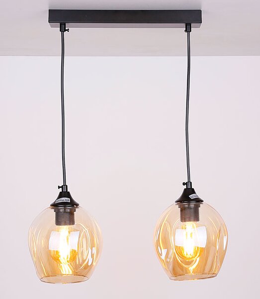 Podwójna lampa wisząca nad wyspę kuchenną - 6X Z031 K3-W44