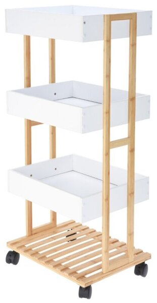 Regał TRENDS4YOU 39.5 x 30 x 87.5 cm Biały
