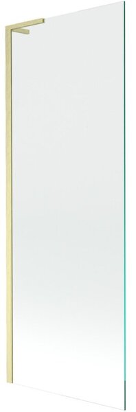 Mexen Next L parawan nawannowy 1-skrzydłowy 70 x 150 cm, transparent, złoty szczotkowany - 895-070-000-03-00-55
