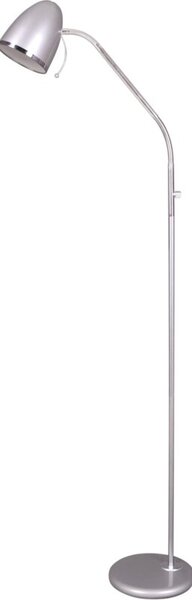 Lampa stojąca podłogowa srebrna E27 Kaja KAJTEK K-MT-201 SREBRNY