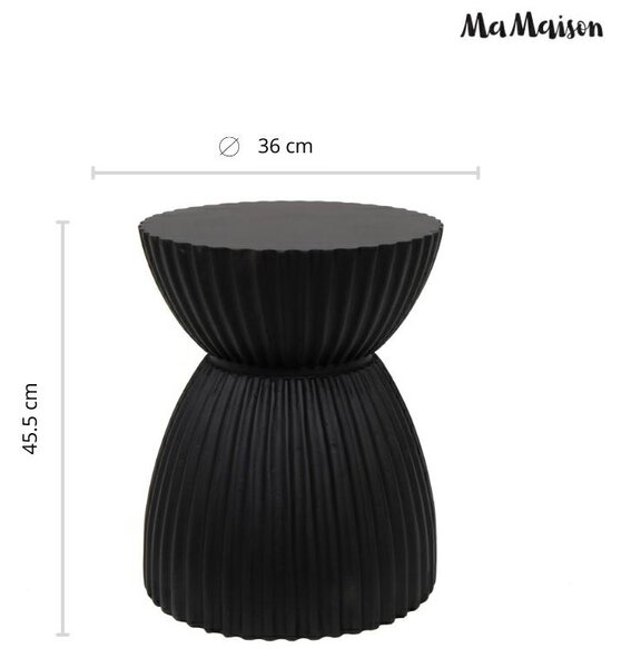 MaMaison stolik kawowy TURNO 36 czarny
