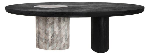MaMaison stół do jadalni ATLANTE 240 marmur Sawar drewno mango