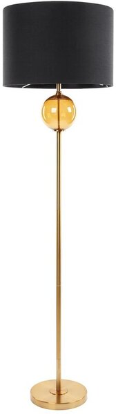 Lampa podłogowa EUROFIRANY Leona 467325 Czarno-złoty wysokość 165 cm