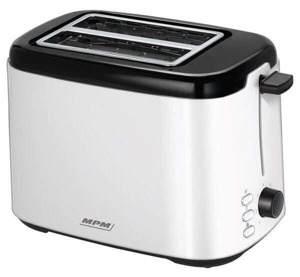 Toster MPM MTO-07 Biało-czarny